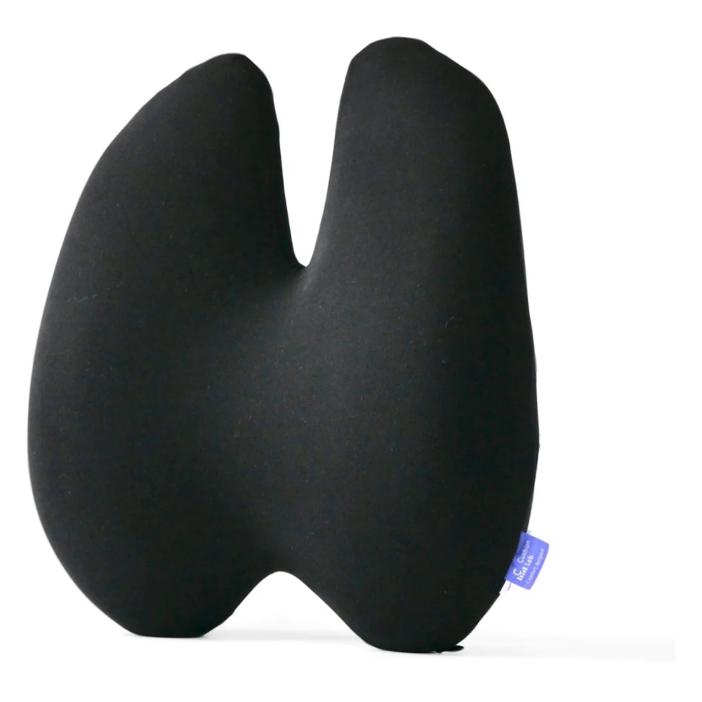 Cushion Lab Back Relief Lumbar Pillow, Black, NWOT